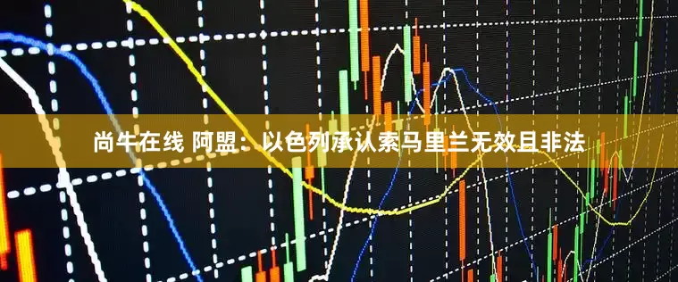 尚牛在线 阿盟：以色列承认索马里兰无效且非法