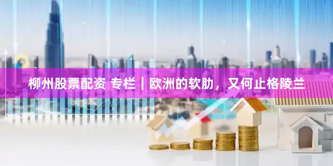柳州股票配资 专栏｜欧洲的软肋，又何止格陵兰